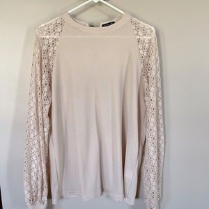 NWT Miholl womens XL pale pink top
